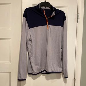 Mens half zip pullover
